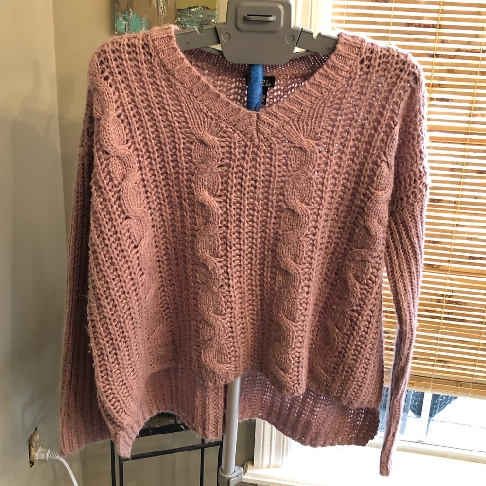 Blush color sweetheart of a sweater